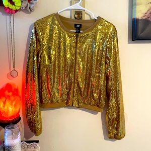 Sequin jacket